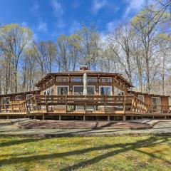 Family Home with Deck, Walk to Big Bass Lake!