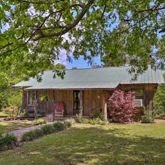 Secluded Cabin with Pond - 37 Mi to Gulf Coast!