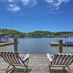 Lake of the Ozarks Home with Game Room, BBQ and Dock!