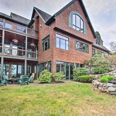 Lakefront Alton Bay Home with Movie Theater and Dock