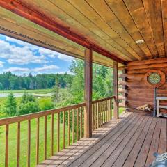 Jacksonville Cabin with Wraparound Deck and Views