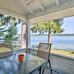 Petoskey Waterfront Cottage with Deck and Grill!
