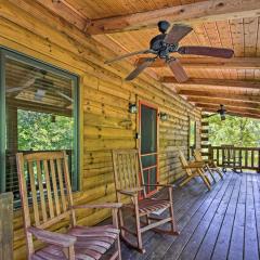 Rustic Andrews Cabin Rental with Deck and Fire Pit!