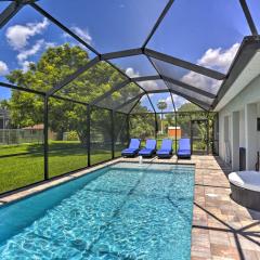 Cape Coral Home with Spacious Patio and Private Pool!