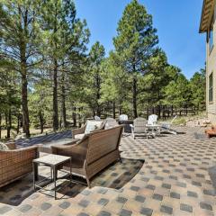 Spacious Flagstaff Home with Fire Pit and Game Room!