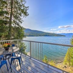 Lake Pend Oreille Home with Dock and Paddle Boards