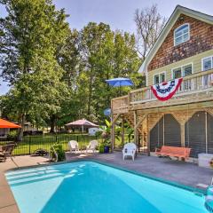 Camden Home on Lake Wateree with Boat Dock!