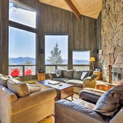 Panoramic Mountain-View Retreat with Hot Tub and Deck!