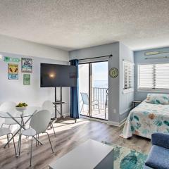 Updated Myrtle Beach Studio with Ocean Views!