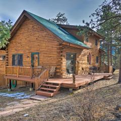 Picturesque Log Cabin in Estes Park 9 Mi to RMNP