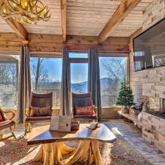 Luxe Blue Ridge Mountain Retreat with Sauna and Creek!