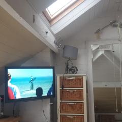 Le studio Attic , fridge tv microwave,