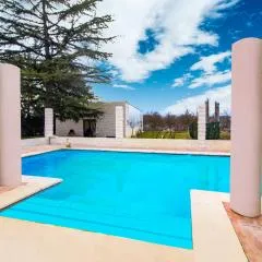Villa in Villamuriel with Pool and Barbecue