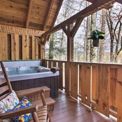Honey Bear Pause Rural Escape with Porch and Hot Tub!