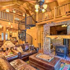 Luxury Mountain Cabin with Furnished Deck and Views!