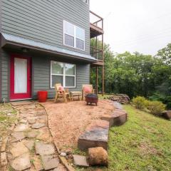 Tranquil Pottsboro Studio with Fire Pit, Forest View
