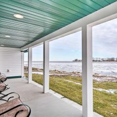 Waterfront Bay City Home with Dock and Boat Launch!