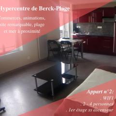 Appart 2-4 pers Berck-Plage Hyper-centre
