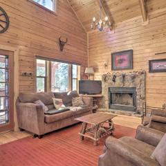 Log Cabin with Mountain Views about 30 Mi to Pikes Peak!