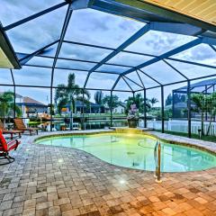 Cape Coral House with Private Dock, Pool and Bar!