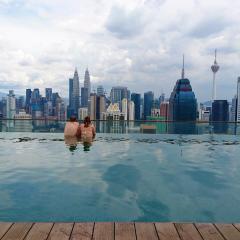 KLCC Regalia Suites Infinity Pool Kuala Lumpur