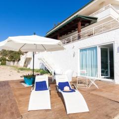 One bedroom apartement at Trappeto 10 m away from the beach with sea view furnished terrace and wifi