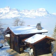 Chalet de 2 chambres avec terrasse amenagee et wifi a Saint Gervais les Bains a 3 km des pistes