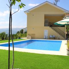 3 bedrooms villa with private pool furnished garden and wifi at Sao Martinho de Mouros 1 km away from the beach