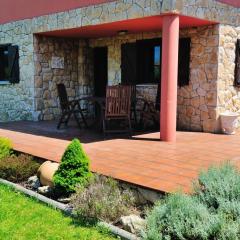 Charming house in Albuerne with fenced garden
