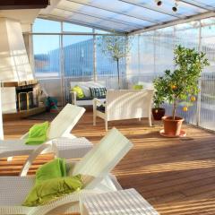 2 bedrooms appartement with indoor pool enclosed garden and wifi at Sauerlach