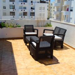 2 bedrooms apartement at Armacao de Pera 250 m away from the beach with sea view shared pool and furnished garden