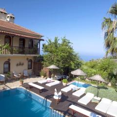 6 bedrooms villa with sea view private pool and jacuzzi at Fethiye 2 km away from the beach