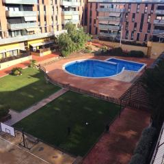 3 bedrooms appartement with city view shared pool and jacuzzi at Terrassa