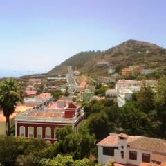 One bedroom apartement with sea view furnished terrace and wifi at Villa de Mazo