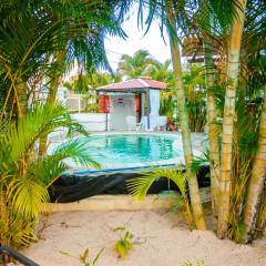 Spacious apartment in Pereybere, 100 m² with shared pool