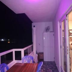 2 bedrooms appartement with furnished balcony at Mahebourg 1 km away from the beach
