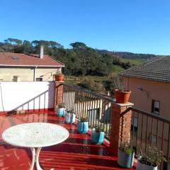 4 bedrooms house with furnished terrace and wifi at Gironella