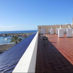 2 bedrooms appartement at Playa San Juan 38 m away from the beach with sea view furnished terrace and wifi