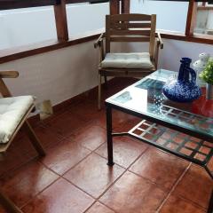 One bedroom appartement with city view shared pool and terrace at Santa Cruz de Tenerife 9 km away from the beach