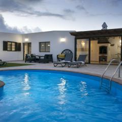 3 bedrooms villa with private pool furnished terrace and wifi at Mancha Blanca 7 km away from the beach
