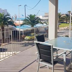 3 bedrooms appartement at El Grau de Moncofa 30 m away from the beach with sea view furnished terrace and wifi