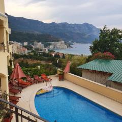 2room apartment becici sunset