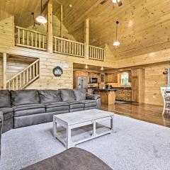 Pet-Friendly Lakeview Cabin with Hot Tub!