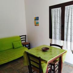 One bedroom house with furnished terrace at Elini 7 km away from the beach