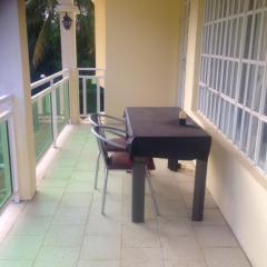 2 bedrooms appartement at Trou aux biches 800 m away from the beach with enclosed garden and wifi