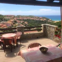 Sardegna-Ferienwohnung mit emotionale Meeres Blick