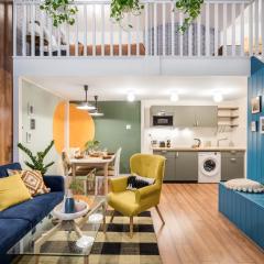 Colorful designer home in the heart of Budapest