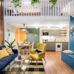 Colorful designer home in the heart of Budapest