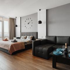 Grey Apartment in Arcadia with terrace
