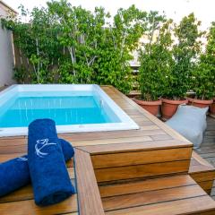 Beautiful Penthouse in Athens with outdoor jacuzzi